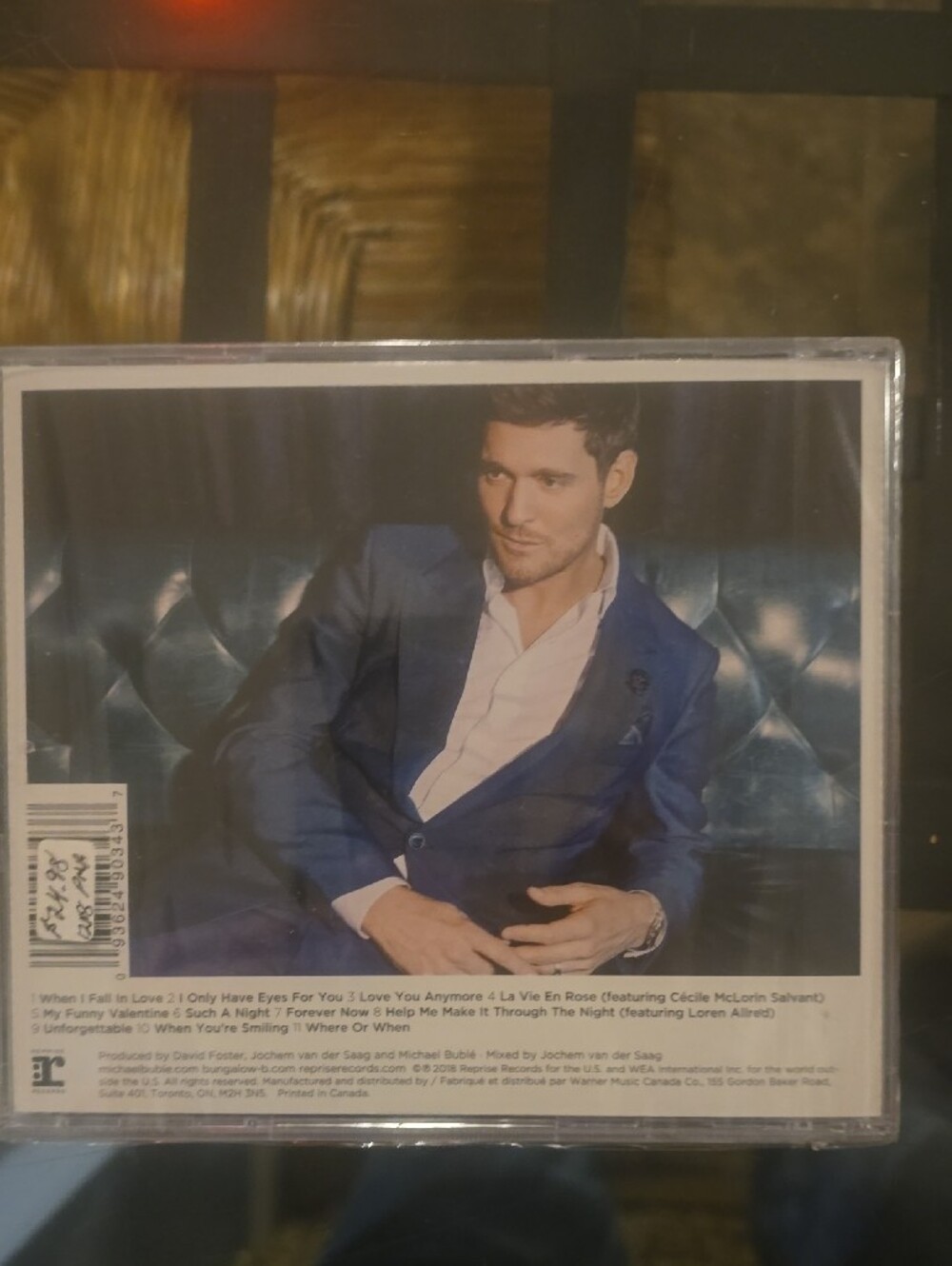 new & factory sealed Michael Bublé Self-Titled CD — Portrait Cover - Picture 2 of 2
